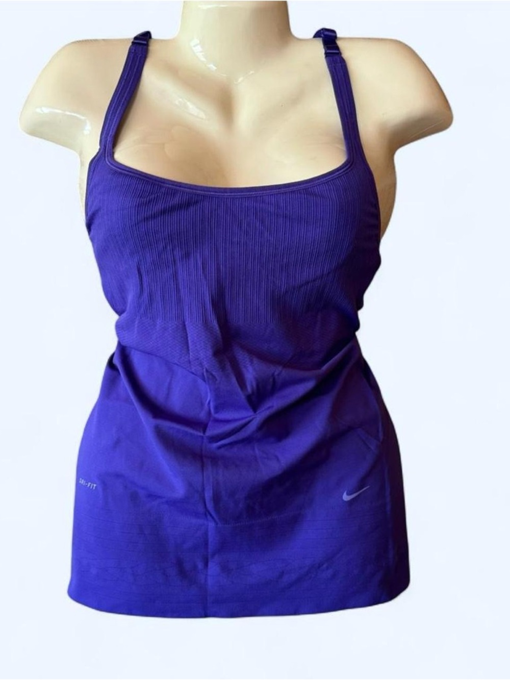 NIKE Purple Athletic Tank Top